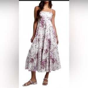 CINQ À SEPT 
Gavin Midsummer Bloom Tiered Dress